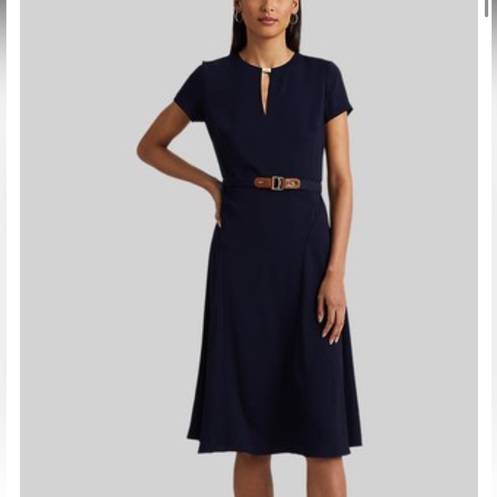 Lauren Ralph Lauren Georgette Dress Size 2